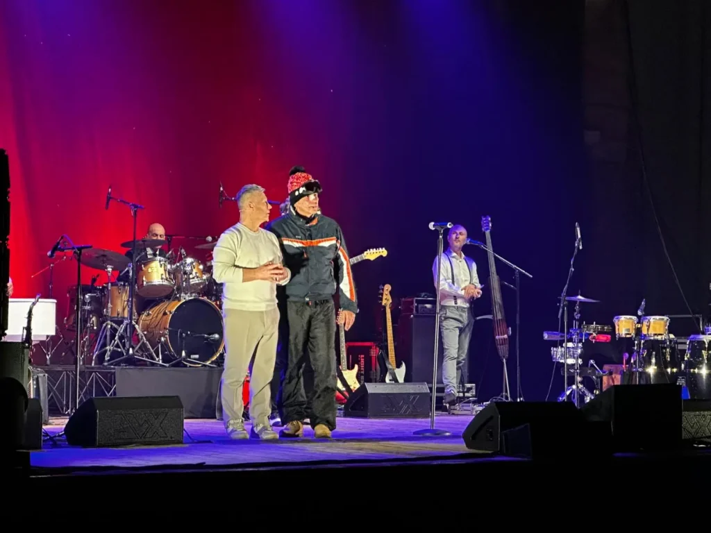 Immagine spettacolo di Paolo Belli al teatro cinema Ariston a Gaeta
