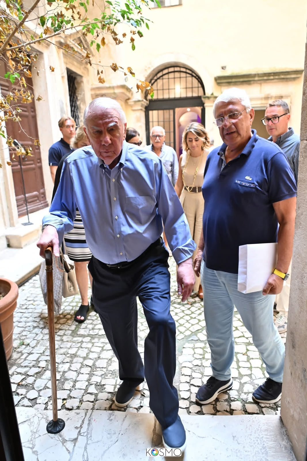 L'arrivo della famiglia Del Col al Complesso Monumentale della SS. Annunziata di Gaeta